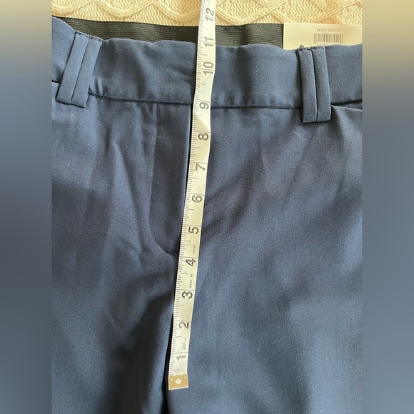 INC Navy Boot Leg Mid Rise Pants Trousers Women’s Size 10 - Picture 14 of 15